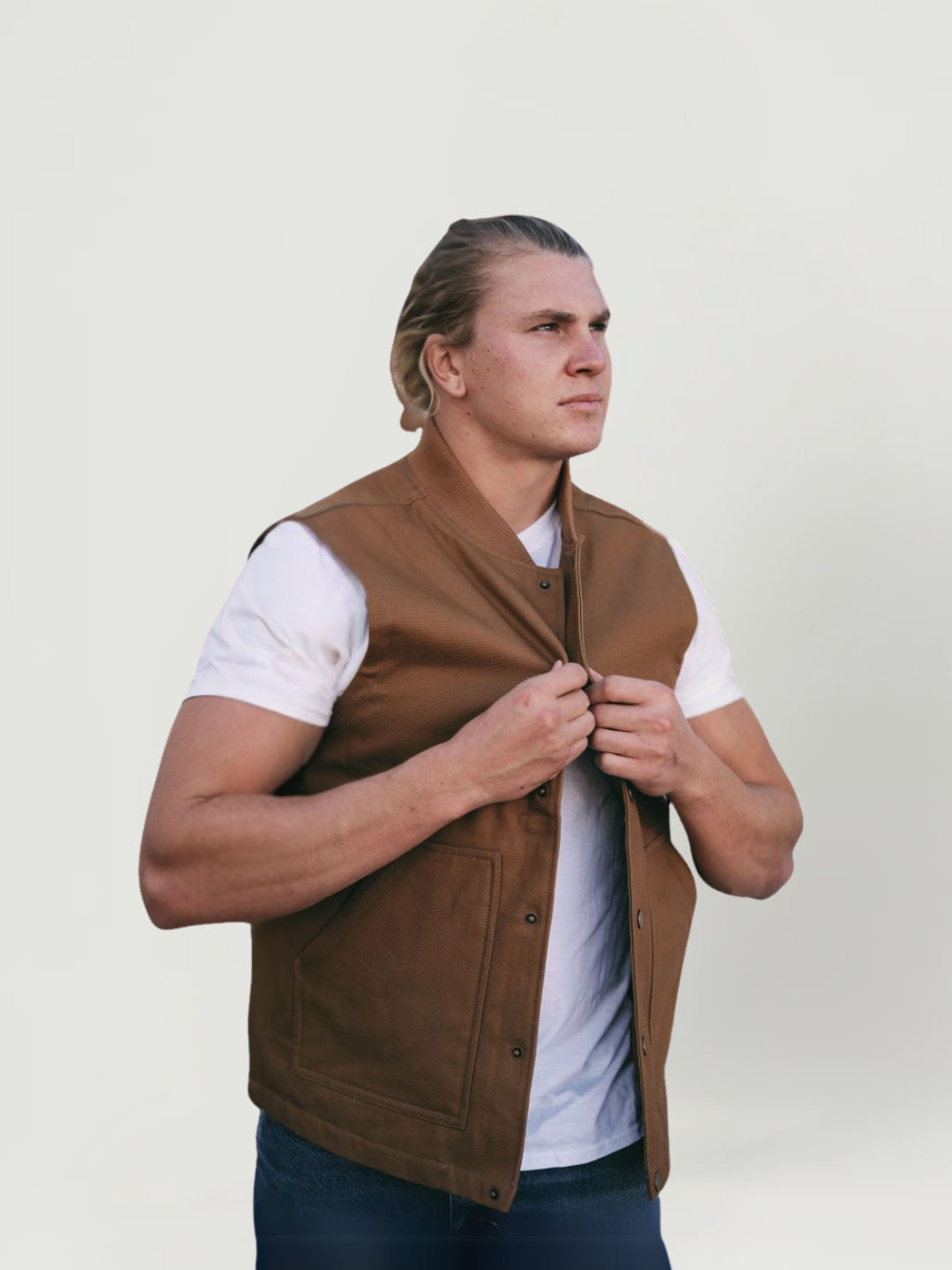 1% Power Insulated Canvas Vest