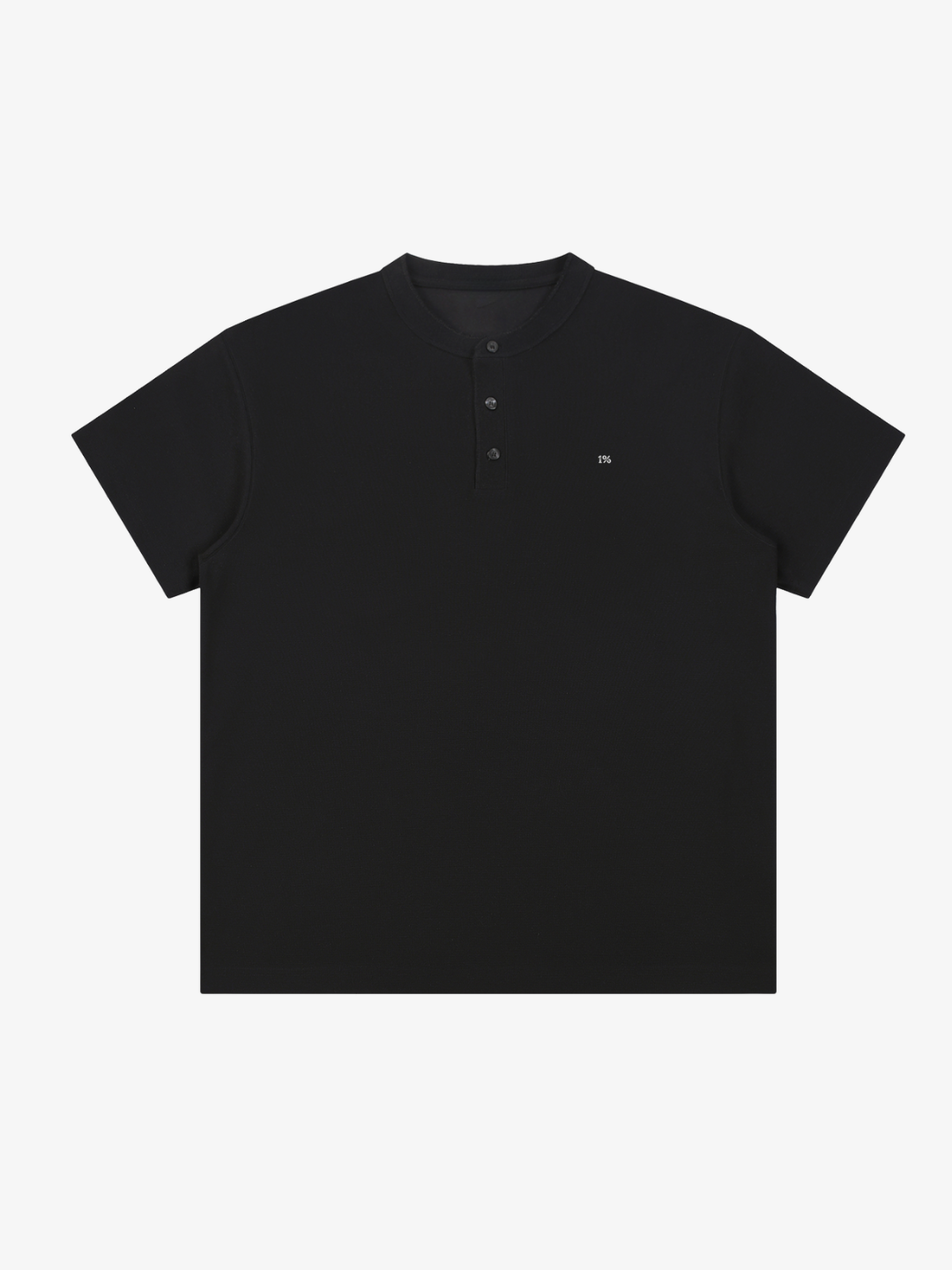 1% Essential Henley Tee