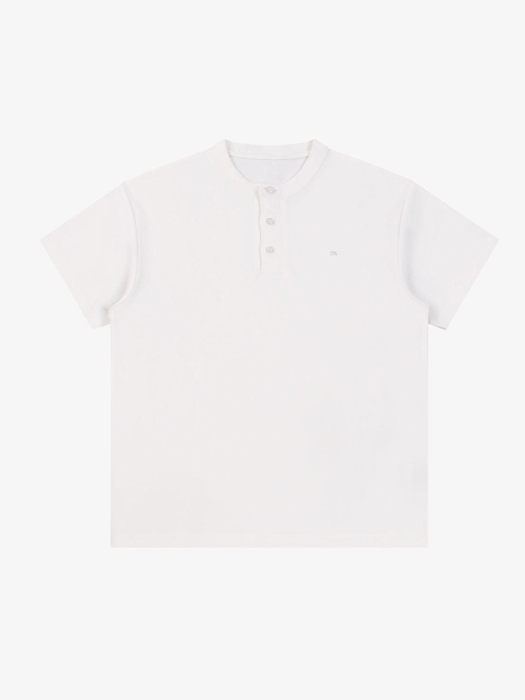 1% Essential Henley Tee