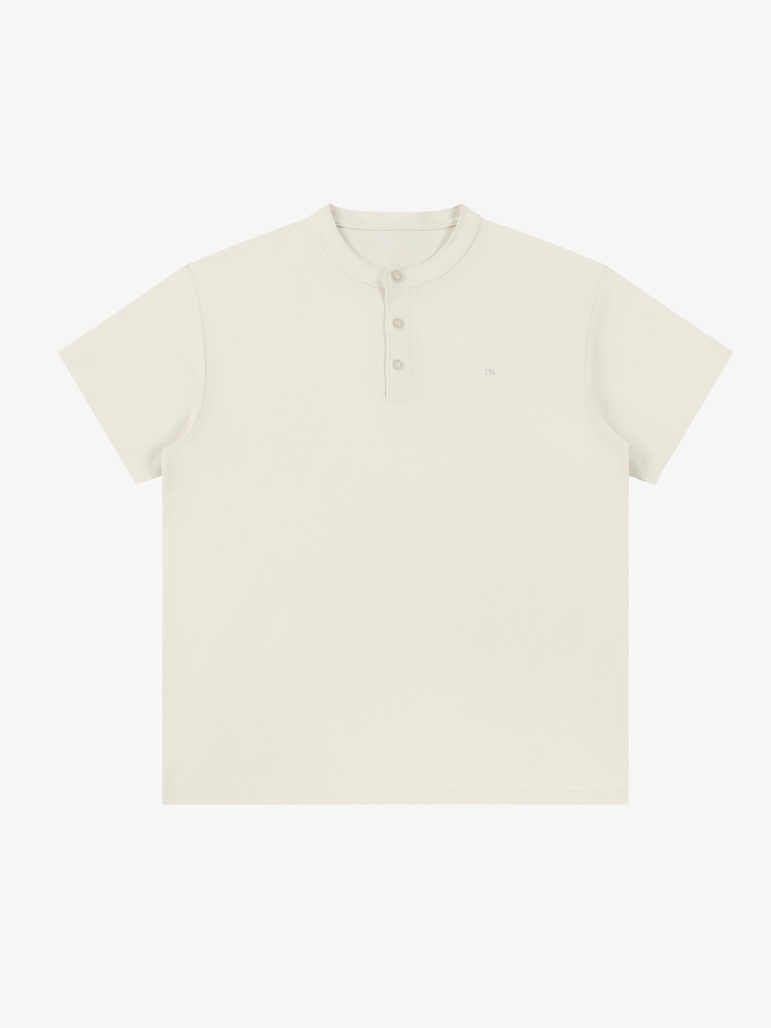 1% Essential Henley Tee