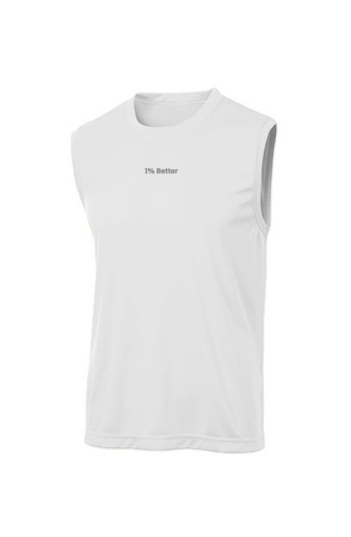 1% Better Sleeveless Performance Tee